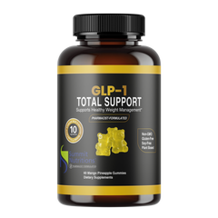 GLP-1 Total Support Gummies | Mango-Pineapple Flavor (30 Servings)