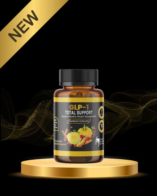 GLP-1 Total Support Capsules | 1 Billion Prebiotics and Probiotics Blend (30 Servings)