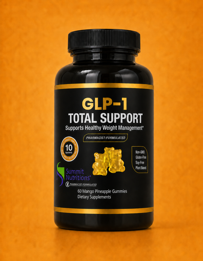 GLP-1 Total Support Gummies | Mango-Pineapple Flavor (30 Servings)