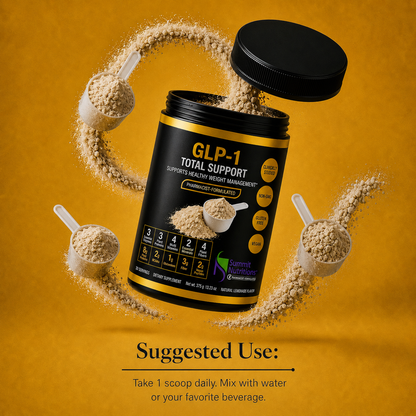 GLP-1 Total Support Powder | With Fiber, Protein, and Collagen (30 Servings)